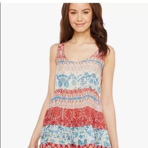 Johnny Was Archi Tier Floral Tank Top